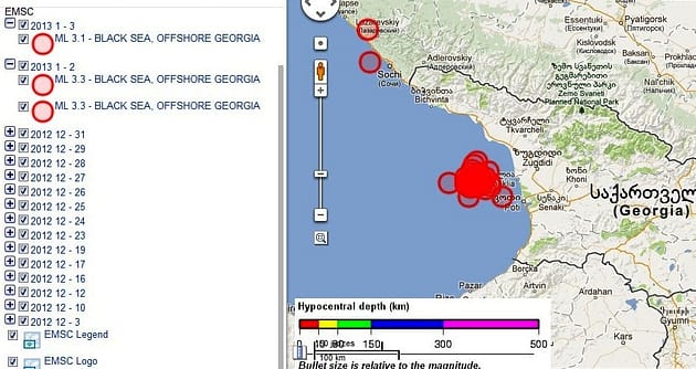 Soci volcano