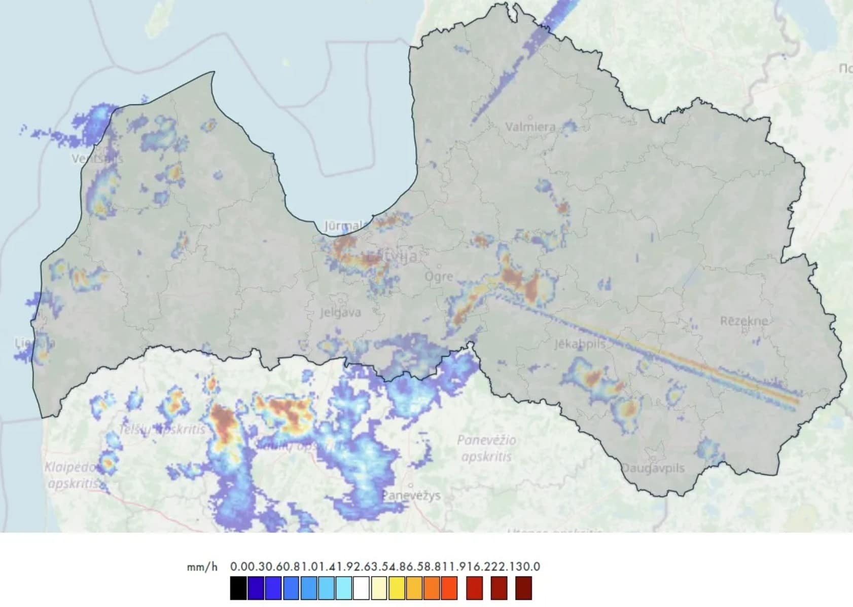 Latvijas meteoroloģiskais radars – LVĢMC
