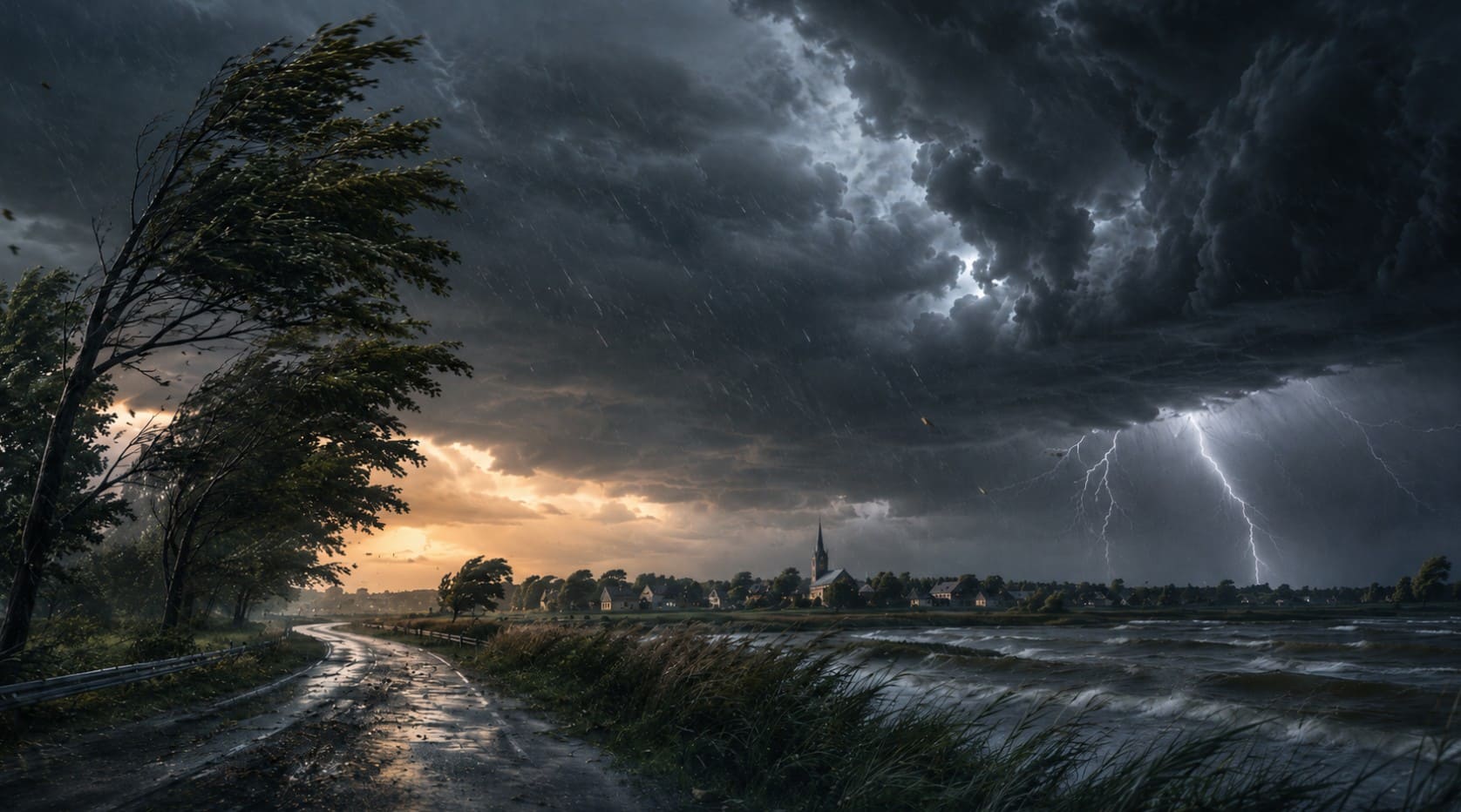 Meteo brīdinājumi — negaiss un bīstami laika apstākļi